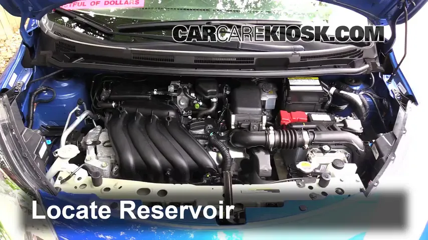 2015 Nissan Versa Note S 1.6L 4 Cyl. Windshield Washer Fluid